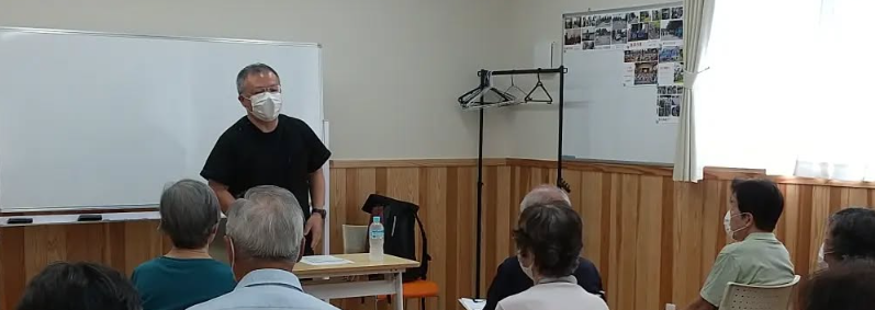 院長講演時の様子